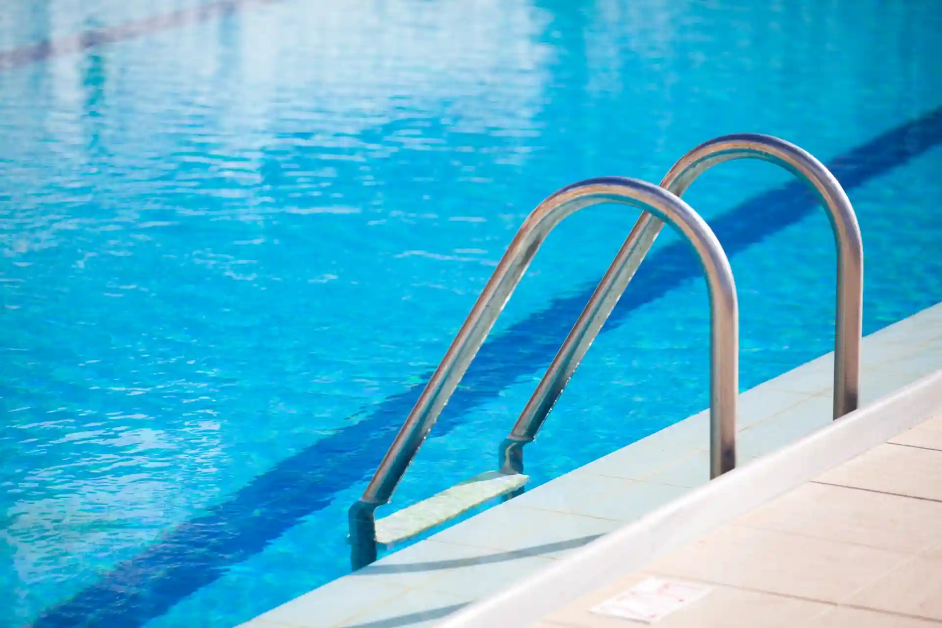 Photo of swimming pool ladder Alpha West
