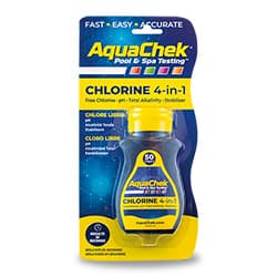 chlorine testing for cloudy water