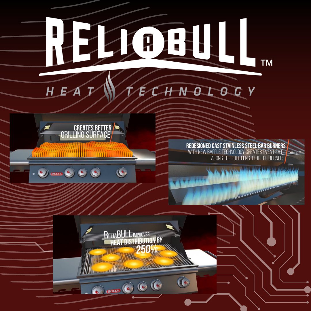 Bull's ReliaBULL™ Technology Eliminates Grilling Cold Spots