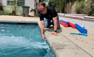 checking pool and hot tub water chemistry is a must during wildfire season